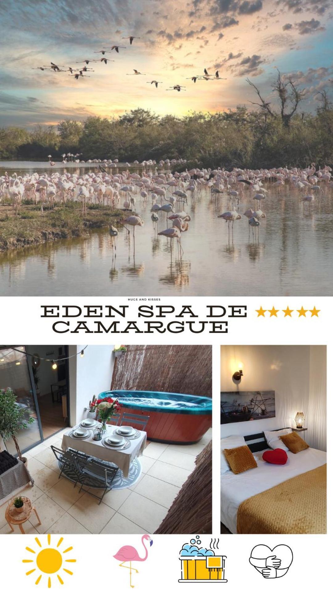 Villa L'Eden De Camargue- Spa Et Nature Candillargues 외부 사진
